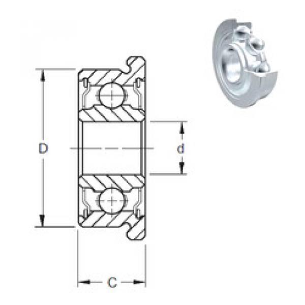 Bearing Original Brand MF104-2Z  ZEN    #1 image