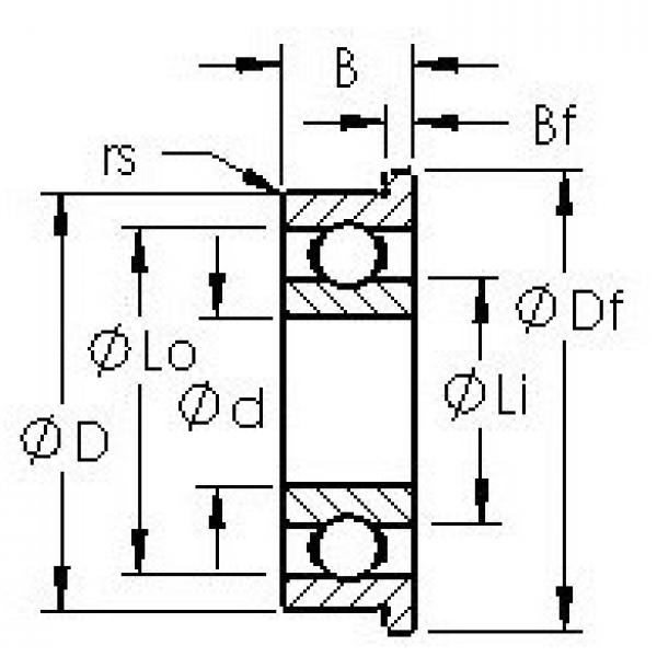 Bearing Original Brand SMF105  AST    #1 image