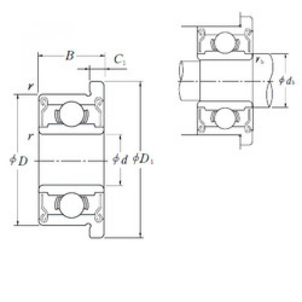 Bearing Original Brand MF104BZZ  NSK    #1 image