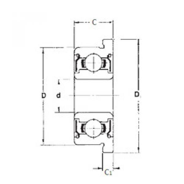 Bearing Original Brand MF74ZZ  FBJ    #1 image