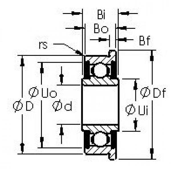 Bearing Original Brand SFRW2-6-2RS  AST    #1 image