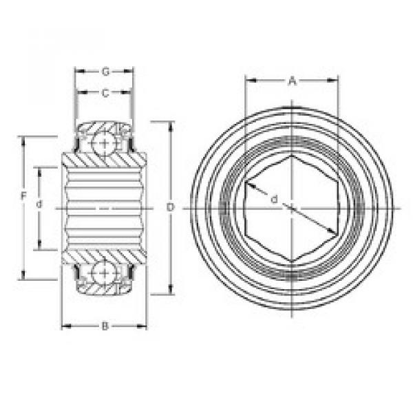 Bearing Original Brand GW208KRRB5  Timken    #1 image