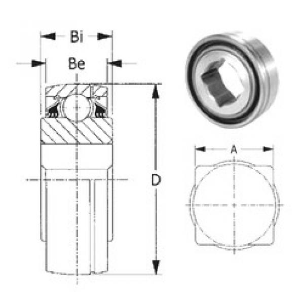 Bearing Original Brand GW208PPB17  CYSD    #1 image