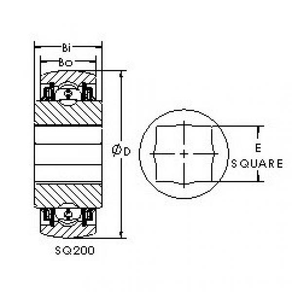 Bearing Original Brand GSQ208-100A  AST    #1 image