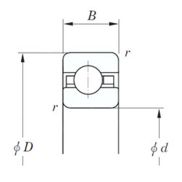 Bearing Original Brand KBC020  KOYO    #1 image