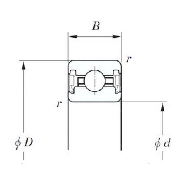 Bearing Original Brand KUC040  2RD  KOYO   #1 image