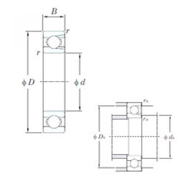 Bearing Original Brand M6203  KOYO    #1 image