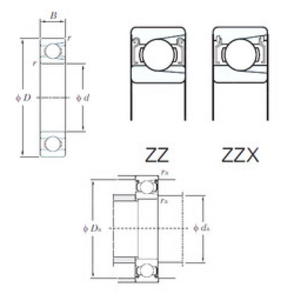 Bearing Original Brand M6308BZZ  KOYO    #1 image