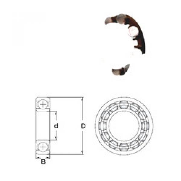 Bearing Original Brand P6004-SB  ZEN    #1 image