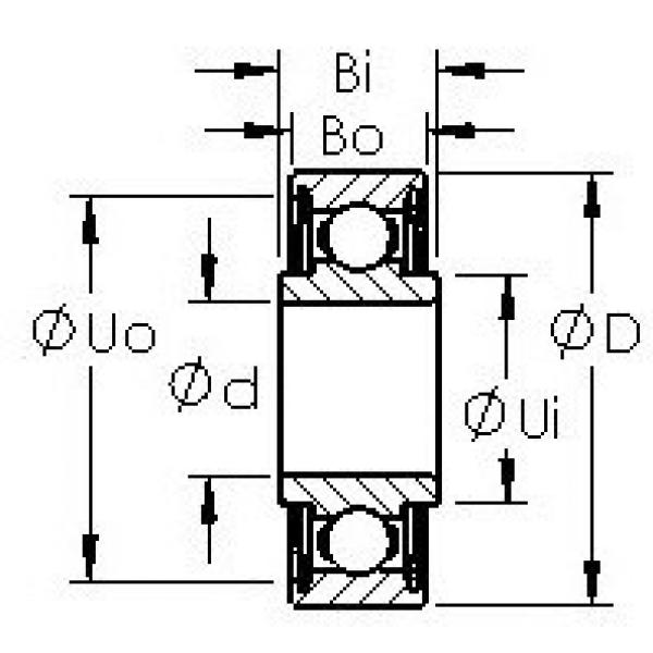 Bearing Original Brand RW4ZZ  AST    #1 image