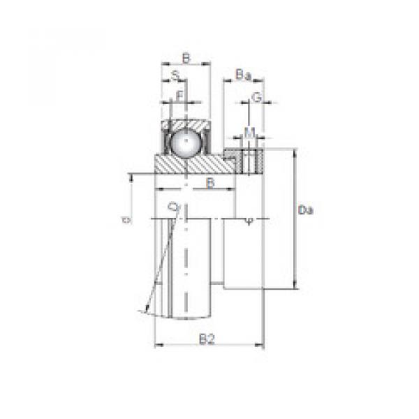 Bearing Original Brand SA201  CX    #1 image