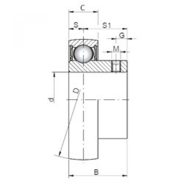 Bearing Original Brand SB203  ISO    #1 image