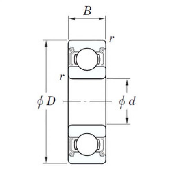 Bearing Original Brand SE  6000  ZZSTMSA7  KOYO  #1 image