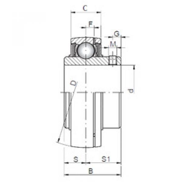 Bearing Original Brand UC201  CX    #1 image