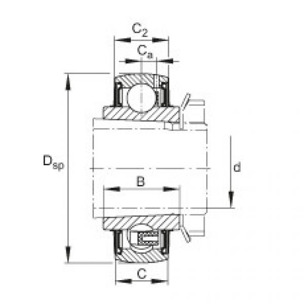 Bearing Original Brand UK207  FAG    #1 image