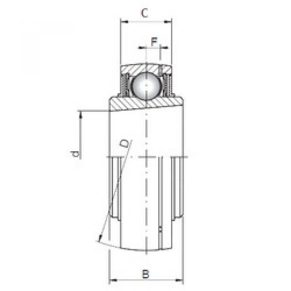 Bearing Original Brand UK206  CX    #1 image