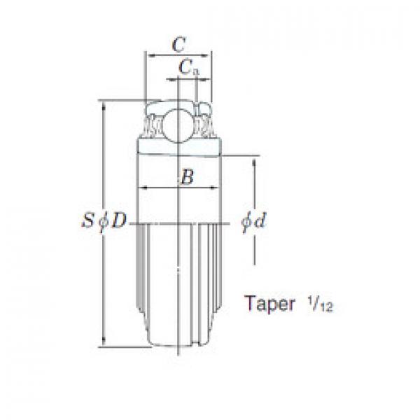 Bearing Original Brand UK205  KOYO    #1 image