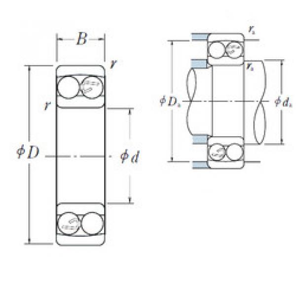 Self-Aligning Ball Bearings 1202 NSK #1 image