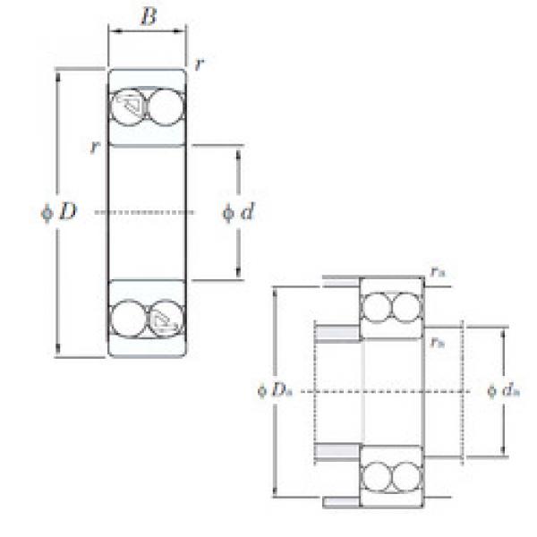 Self-Aligning Ball Bearings 1202 KOYO #1 image