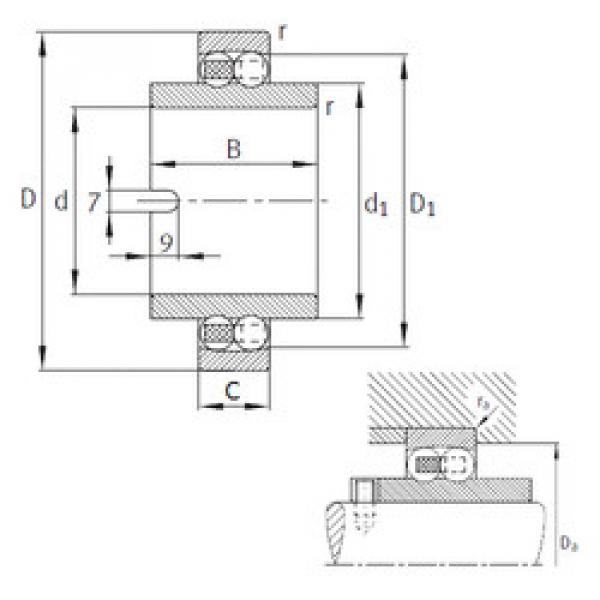 Self-Aligning Ball Bearings 11205-TVH FAG #1 image