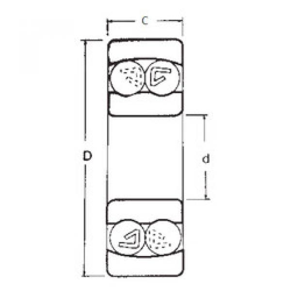 Self-Aligning Ball Bearings 1201 FBJ #1 image