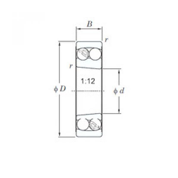 Self-Aligning Ball Bearings 1204K KOYO #1 image