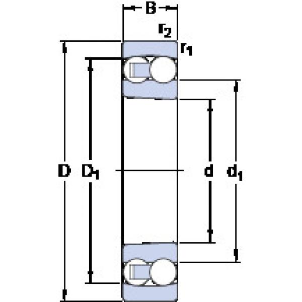 Self-Aligning Ball Bearings 1315 K SKF #1 image