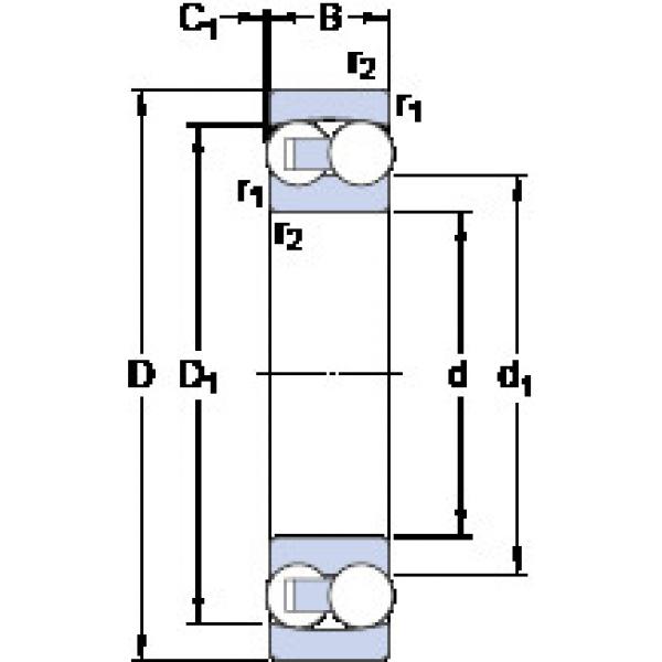 Self-Aligning Ball Bearings 1319 SKF #1 image