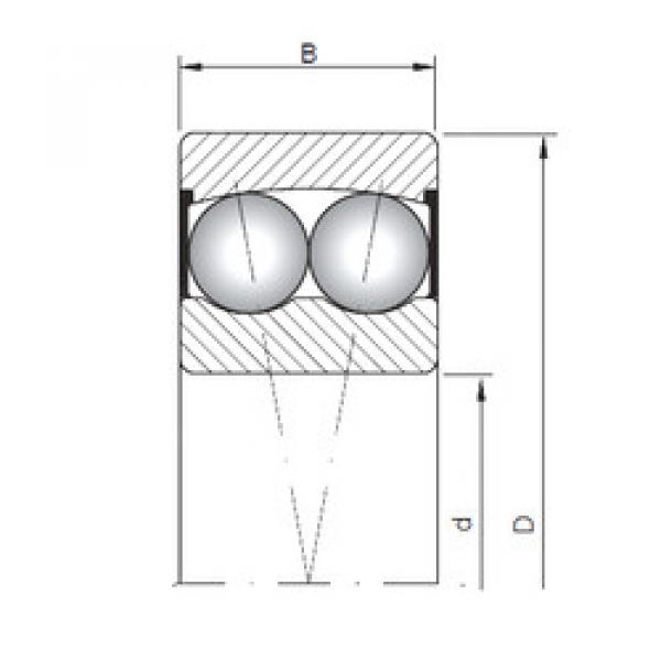 Self-Aligning Ball Bearings 2207-2RS CX #1 image