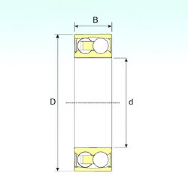 Self-Aligning Ball Bearings 2200-2RSTN9 ISB #1 image