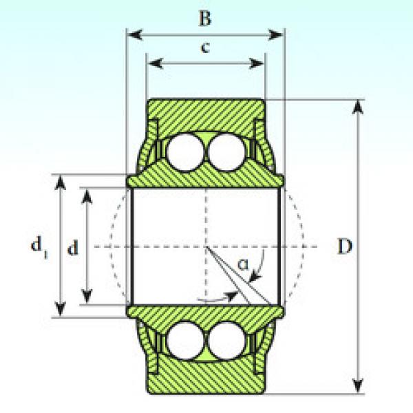 Self-Aligning Ball Bearings GE 14 BBH ISB #1 image