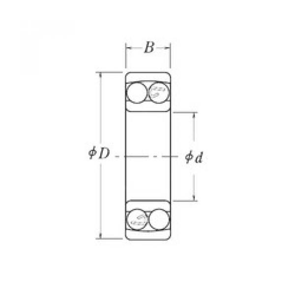 Self-Aligning Ball Bearings NLJ1/2 RHP #1 image