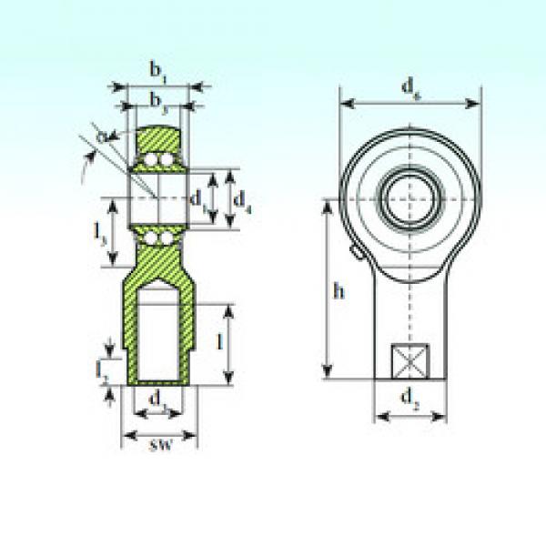 Self-Aligning Ball Bearings TSF 15 BB-E ISB #1 image