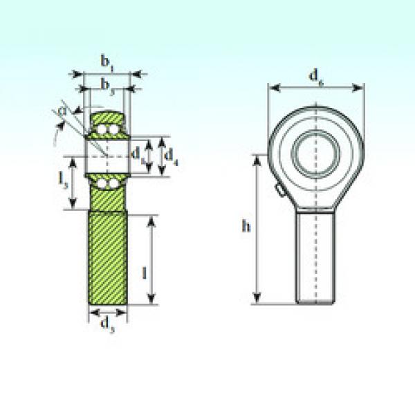 Self-Aligning Ball Bearings TSM 06 BB ISB #1 image