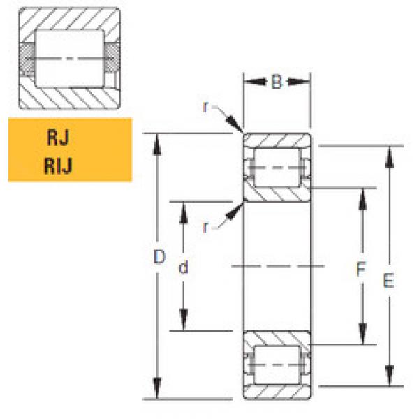 Cylindrical Roller Bearings 120RJ30 Timken #1 image