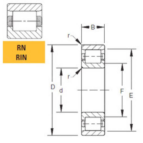 Cylindrical Roller Bearings 110RIN473 Timken #1 image