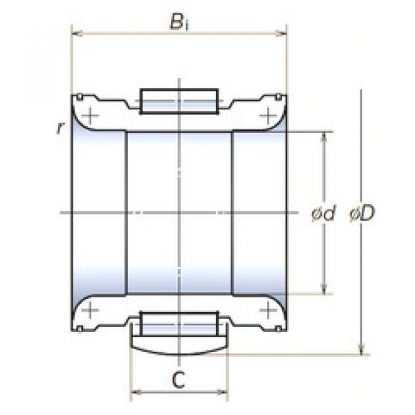 Cylindrical Roller Bearings 135RNPH2101 NSK #1 image