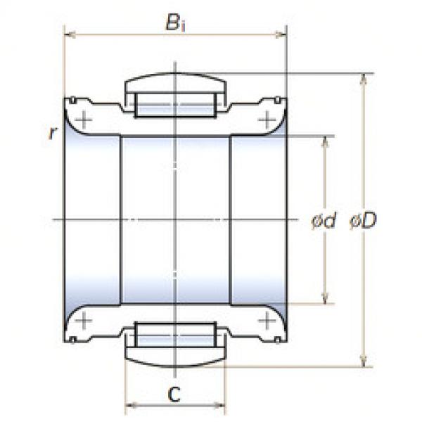 Cylindrical Roller Bearings 140RNP2401 NSK #1 image