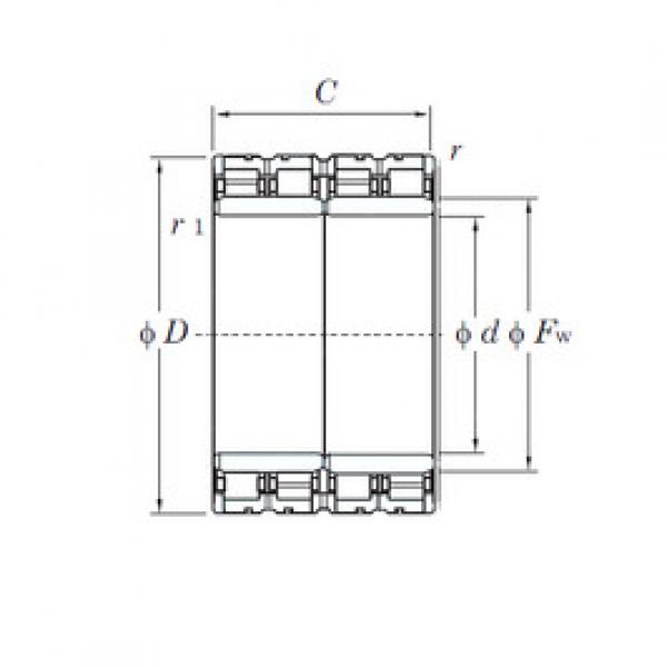 Cylindrical Roller Bearings 138FC98750 KOYO #1 image