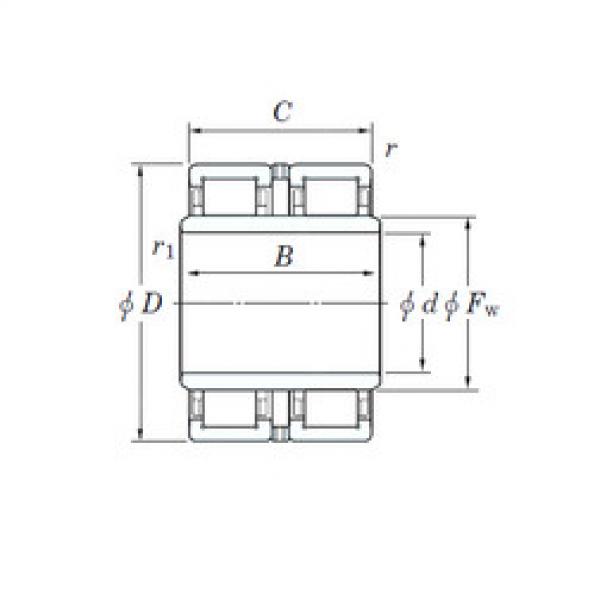 Cylindrical Roller Bearings 20DC20170 KOYO #1 image