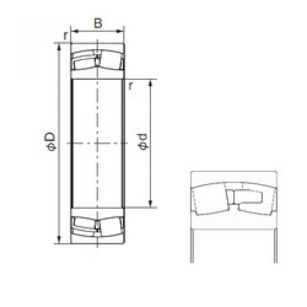 Cylindrical Roller Bearings 241/500E NACHI #1 image