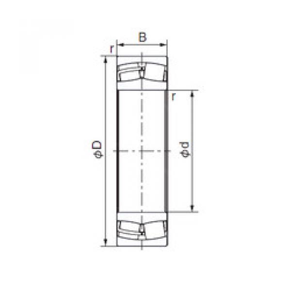 Cylindrical Roller Bearings 21304E NACHI #1 image