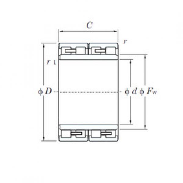 Cylindrical Roller Bearings 24FC1787 KOYO #1 image