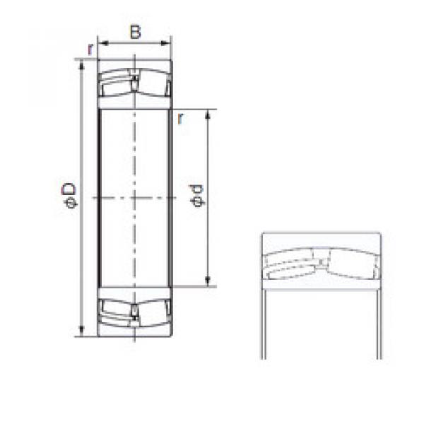 Cylindrical Roller Bearings 24026AX NACHI #1 image