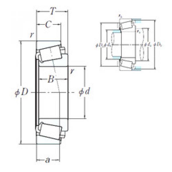 Cylindrical Roller Bearings 29875/29820 NSK #1 image