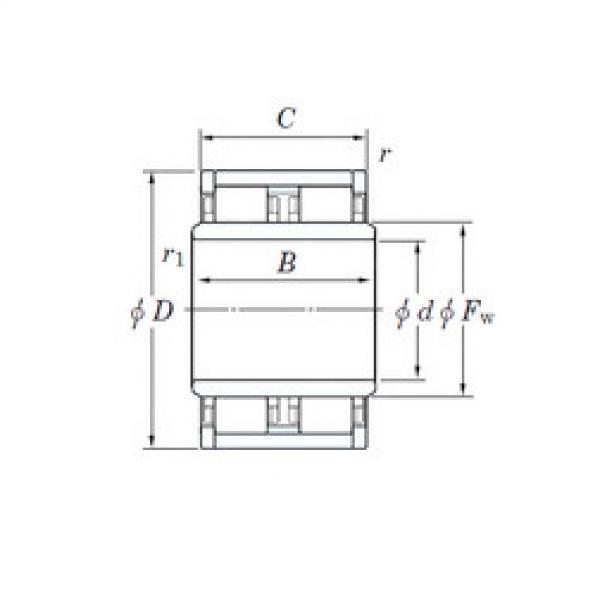 Cylindrical Roller Bearings 2UJ116 KOYO #1 image