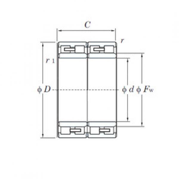 Cylindrical Roller Bearings 52FC36260 KOYO #1 image