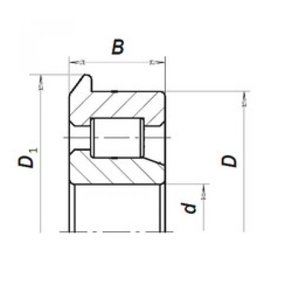 Cylindrical Roller Bearings 563809A FAG #1 image