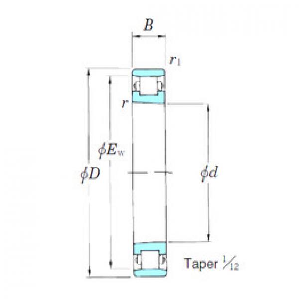 Cylindrical Roller Bearings 3NCN1010K KOYO #1 image