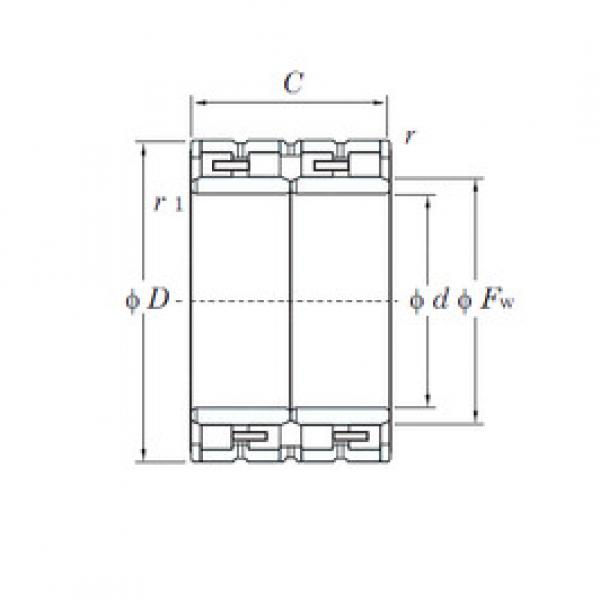 Cylindrical Roller Bearings 52FC40335W KOYO #1 image